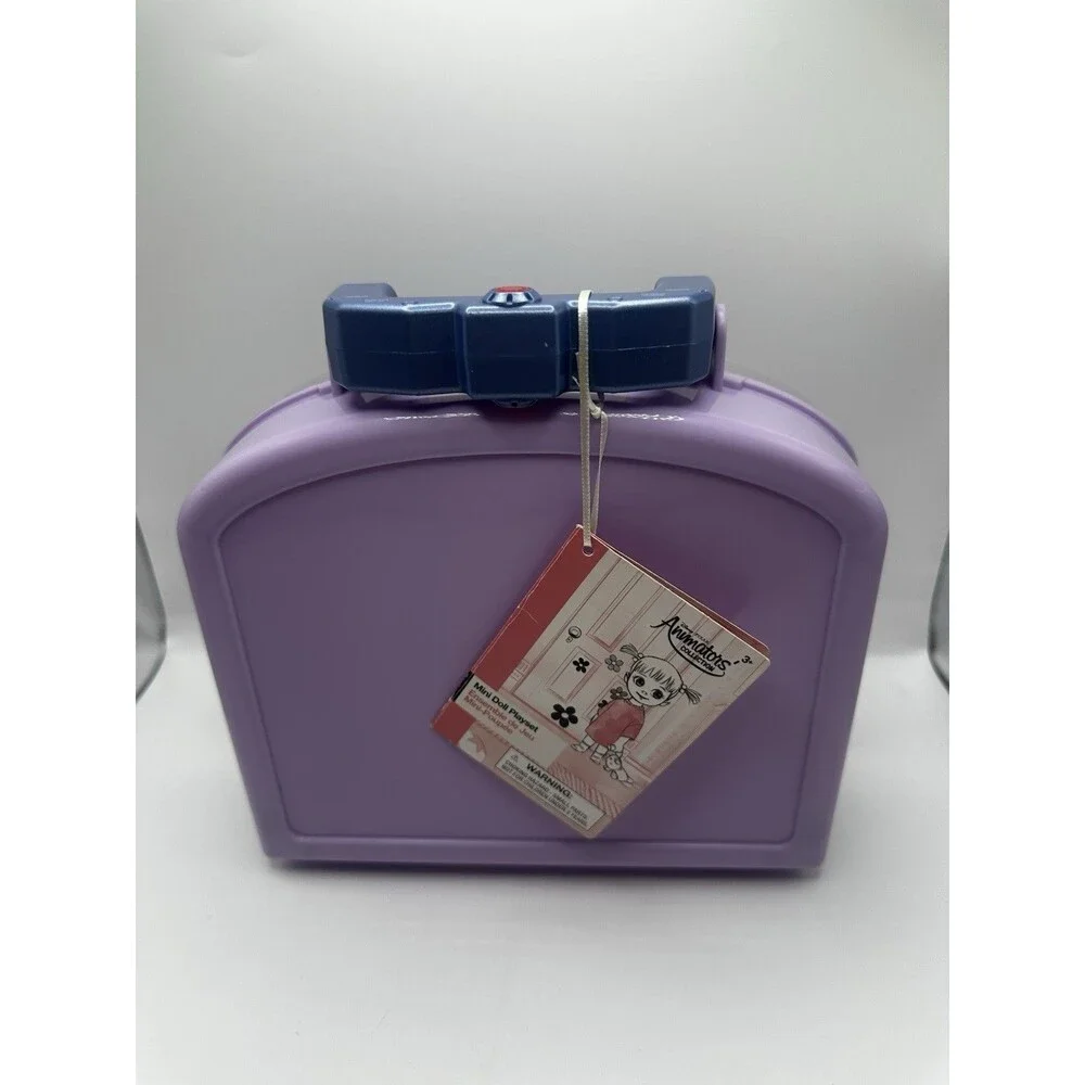 Disney Pixar Animators’ Collection Boo Mini Doll Playset Case Purpl